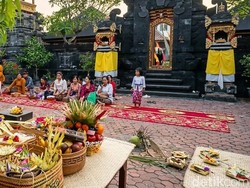 Umat Hindu Peringati Nyepi di Pura Agung Raksa Buana Medan