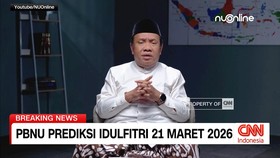 VIDEO: PBNU Prediksi Idulfitri 21 Maret 2026