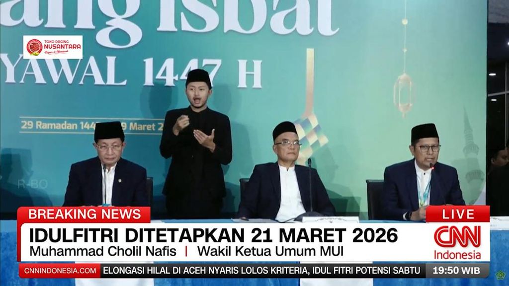 VIDEO: Idulfitri 1447 Hijriah Jatuh pada Sabtu, 21 Maret 2026