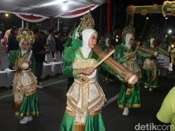 Semarak Festival Patrol Takbiran di Kota Kediri Angkat Musik Tradisional