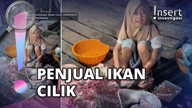 Kisah Bocah Penjual Ikan di Kalimantan, Semangat Bantu Ortu demi Sekolah
