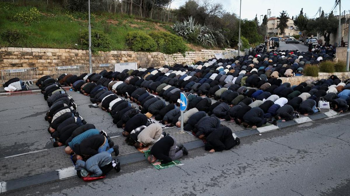 FOTO: Israel Larang Umat Muslim Salat Id di Masjid Al Aqsa
