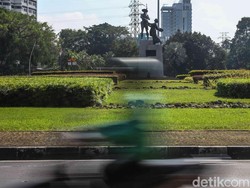 Netizen Soroti Jalanan Jakarta Sepi Hari Ini