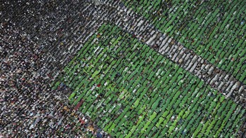 FOTO: Muslim di Berbagai Negara Salat Id 20 Maret