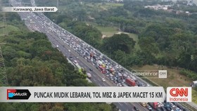 VIDEO: Tol MBZ & Japek Macet 15 Km, Nagreg Mulai Antre