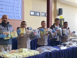 Polisi Tangkap Pengedar Narkoba Jaringan Medan-Jakarta, 26,7 Kg Sabu Disita