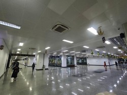 Pemandangan Berbeda, Begini Sepinya Stasiun Manggarai di H-1 Lebaran