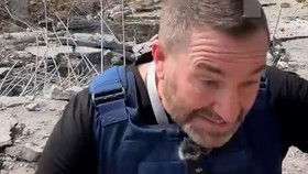 Detik-detik Jurnalis Rusia Nyaris Kena Roket Israel di Lebanon