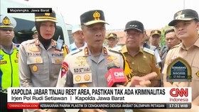 VIDEO: Kapolda Jabar Tinjau Rest Area, Pastikan Tak Ada Kriminalitas
