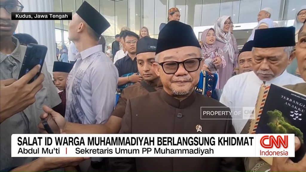 VIDEO: Salat Id Warga Muhammadiyah Berlangsung Khidmat