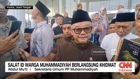 VIDEO: Salat Id Warga Muhammadiyah Berlangsung Khidmat