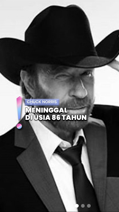 Video: Jejak Karier Chuck Norris, Si Aktor Laga Legenda Hollywood