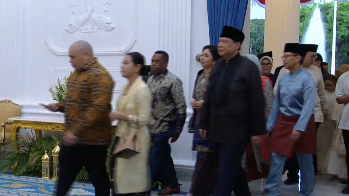 CT dan Anita Tanjung Hadiri Open House Prabowo di Istana