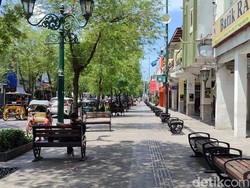 Malioboro Lengang Saat Lebaran