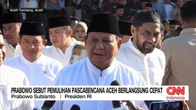 VIDEO: Prabowo Sebut Pemulihan Pascabencana Aceh Berlangsung Cepat