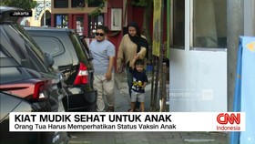 VIDEO: Tips Mudik Sehat untuk Anak Saat Lebaran