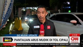 VIDEO: Pantauan Arus Mudik di Tol Cipali Saat Idulfitri