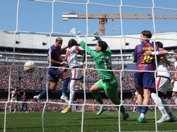 Barcelona Vs Rayo Vallecano: Gol Ronald Araujo Menangkan Barca