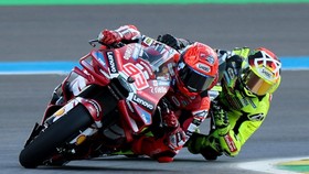 FOTO: Marc Marquez Tercepat di Sprint Race MotoGP Brasil