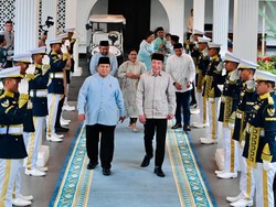 Jokowi Ngaku Hanya Silaturahmi Saat Hadiri Open House Prabowo di Istana