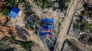 FOTO: Lika-liku Mudik hingga Banjir di Malam Lebaran
