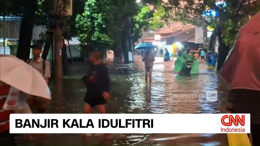 VIDEO: Banjir Saat Idulfitri, Warga Jakarta Timur Terdampak