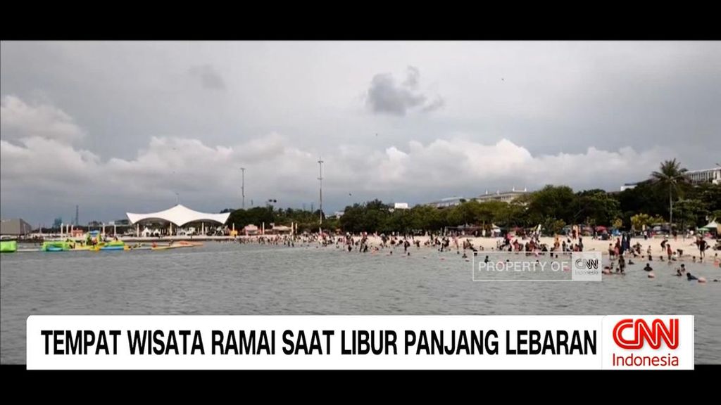 VIDEO: Tempat Wisata Diserbu Saat Libur Panjang Lebaran