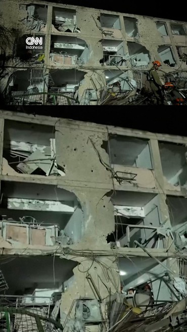 Rudal Iran Sasar Kota Dekat Fasilitas Nuklir Israel, Puluhan Luka-luka