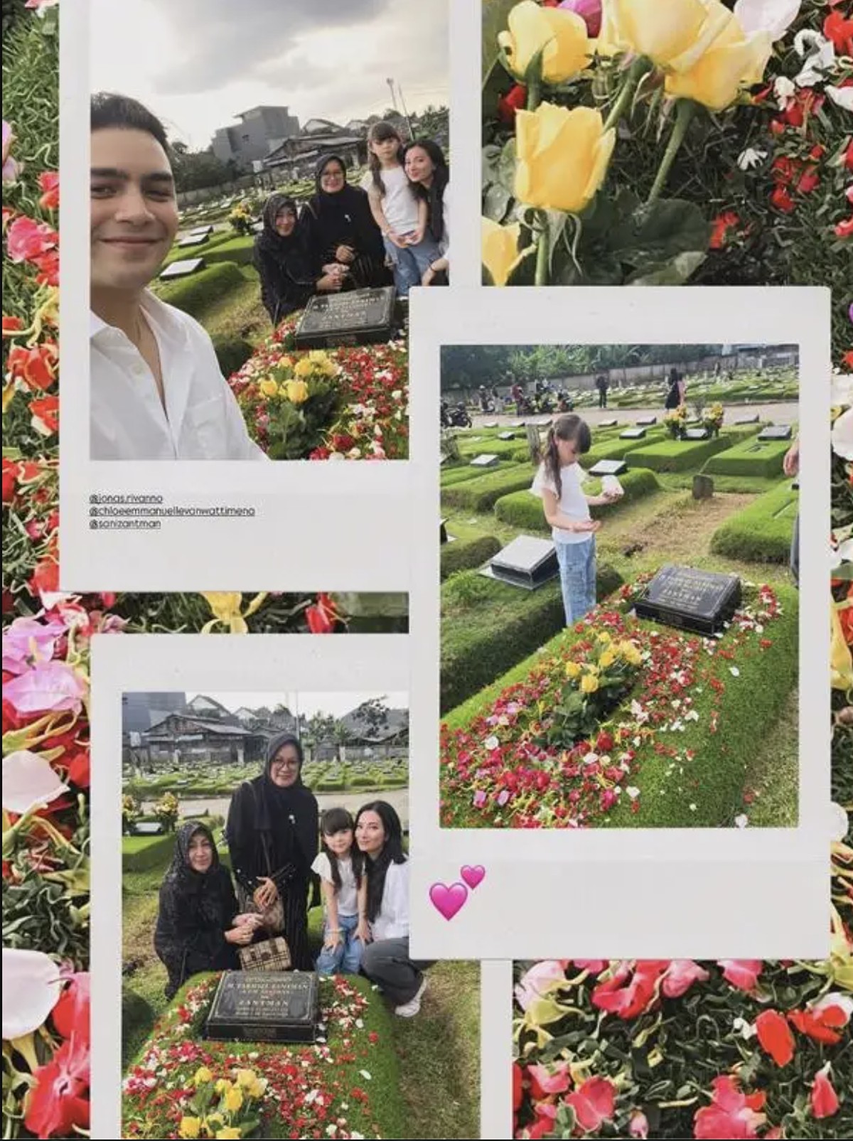 Asmirandah ziarah kubur di momen Lebaran&period;