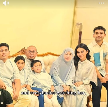 Usai Go Public, Azizah Salsha Rayakan Lebaran Bareng Nadif Zahiruddin di Rumah