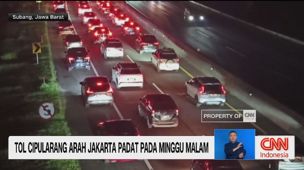 VIDEO: Tol Cipularang Arah Jakarta dan Exit Tol Prambanan Padat
