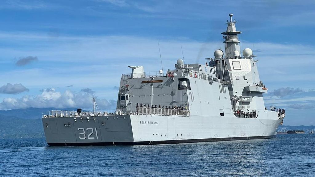 Perkuat Pertahanan Laut, Kapal Perang Baru TNI AL Resmi Tiba di RI