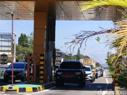 Arus Kendaraan yang Masuk Bandung di H+2 Lebaran Ramai