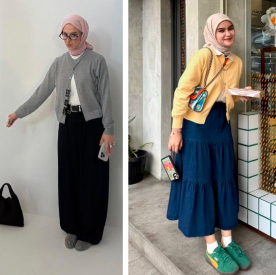5 Cara Mix-and-Match Warna Hijab dengan Outfit Sehari-hari