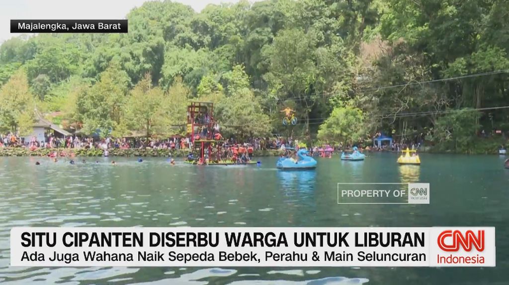 VIDEO: Situ Cipanten Diserbu Wisatawan, Pengunjung Naik 50 Kali Lipat!