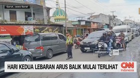 VIDEO: Hari Kedua Lebaran Arus Balik Mulai Terlihat