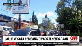 VIDEO: Rekayasa Lalu Lintas di Jalur Wisata Jawa Barat