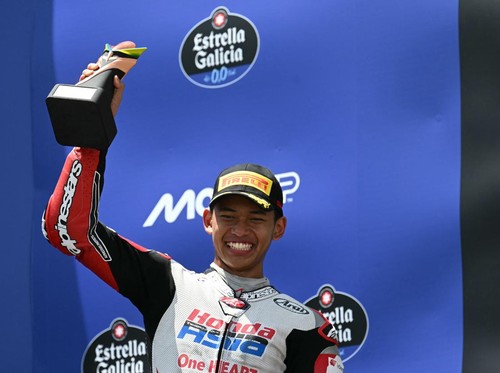 Veda Ega Disebut Bikin Bangga Asia Usai Gemilang di Moto3