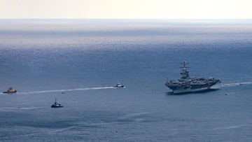 Kapal Induk AS Cabut dari Timteng Dalam Waktu Dekat, Trump Nyerah?