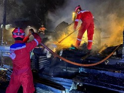 Bakar Sampah Berujung Kebakaran Rumah di Malinau
