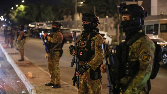 Serangan terjadi di Irak Barat pada Selasa (24/3) dan menewaskan anggota hingga komandan Hashed al-Shaabi.