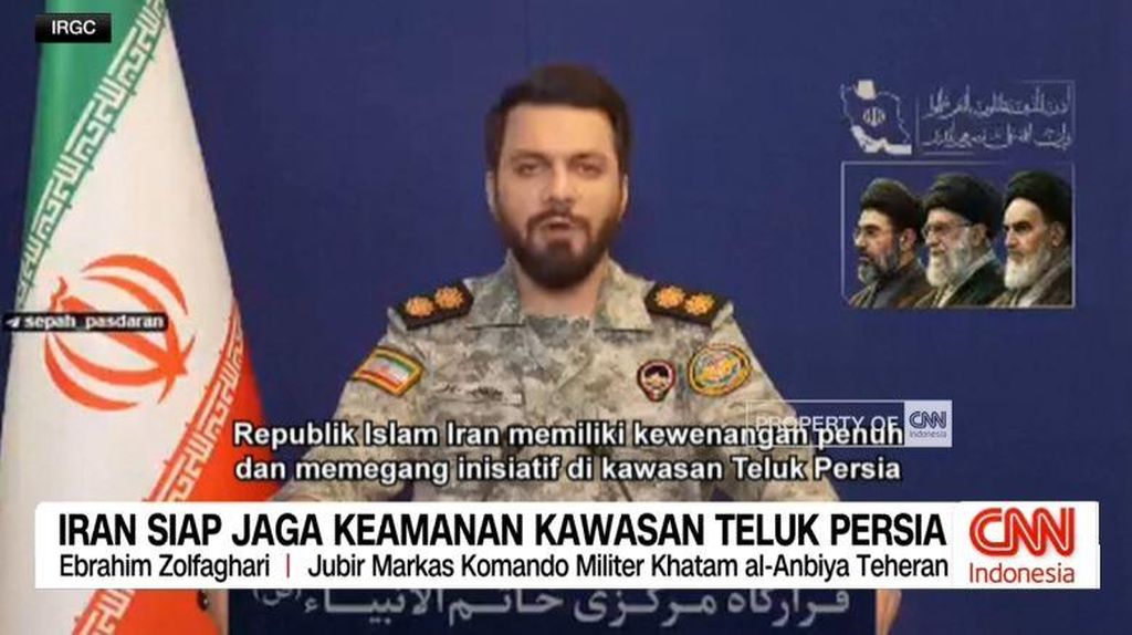 VIDEO: Iran Siap Jaga Keamanan Kawasan Teluk Persia