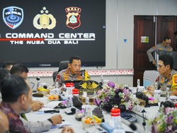 Kapolri Monitoring Tempat Wisata, Pastikan Kesiapan Arus Balik dari Bali
