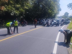 Sopir Mopen Diduga Ngantuk Tabrak 2 Motor di Deli Serdang, 1 Tewas-2 Luka