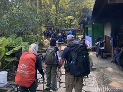Ribuan Pendaki Padati Gunung Lawu sejak H+1 Lebaran