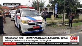 VIDEO: Kecelakaan Maut di Majalengka, Enam Pemudik Asal Karawang Tewas