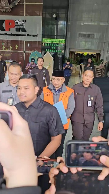 Penampakan Yaqut Saat Kembali Dijebloskan ke Rutan KPK