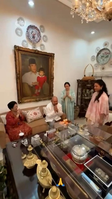 Momen Didit Prabowo Diberi Kejutan Ulang Tahun oleh Megawati-Puan