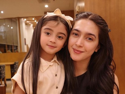 Potret Nabila Syakieb Bareng Sang Ponakan Guzel, Sering Disebut Kembar