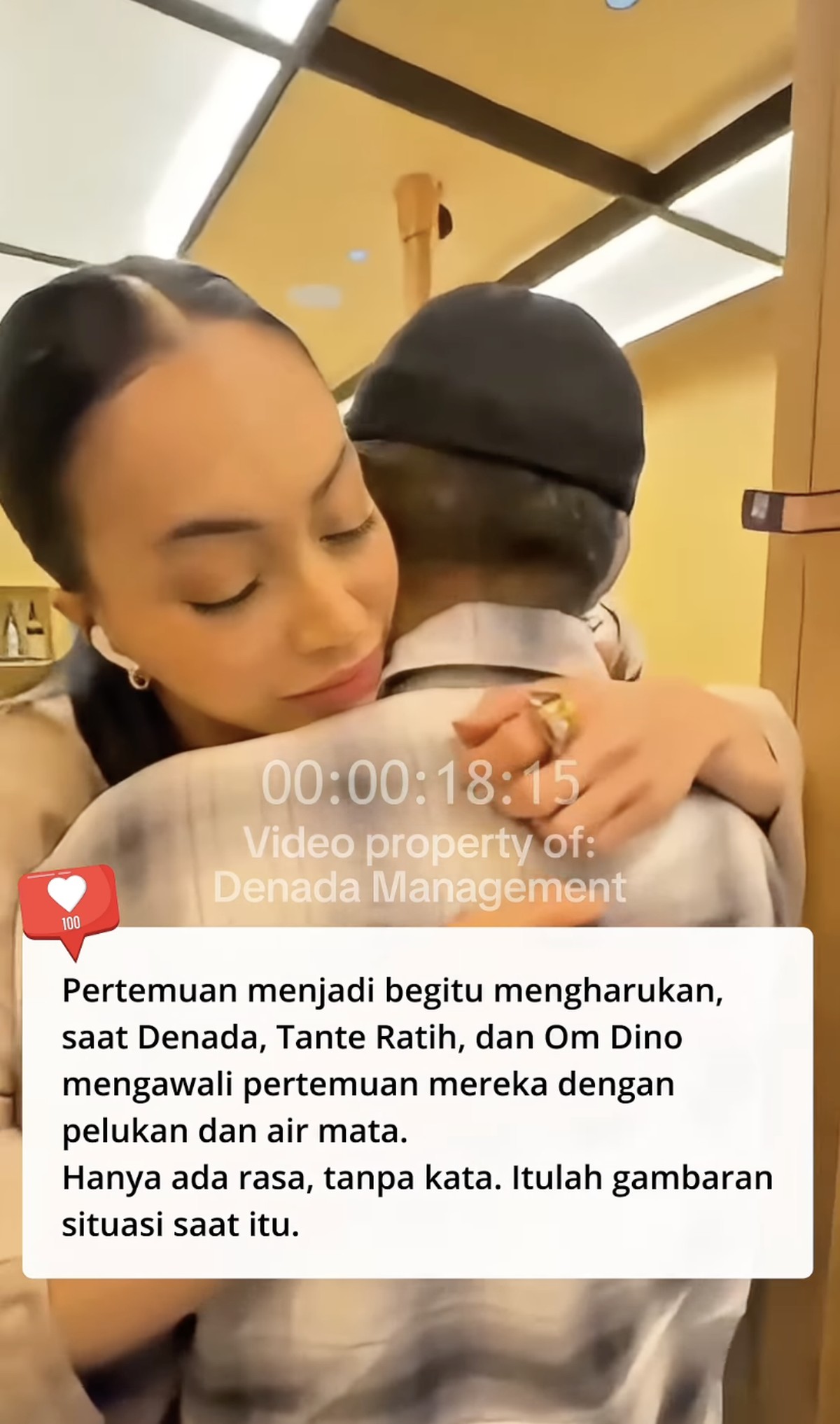 Denada Lebaran dengan Ressa Rizky Rossano dan keluarga&period;